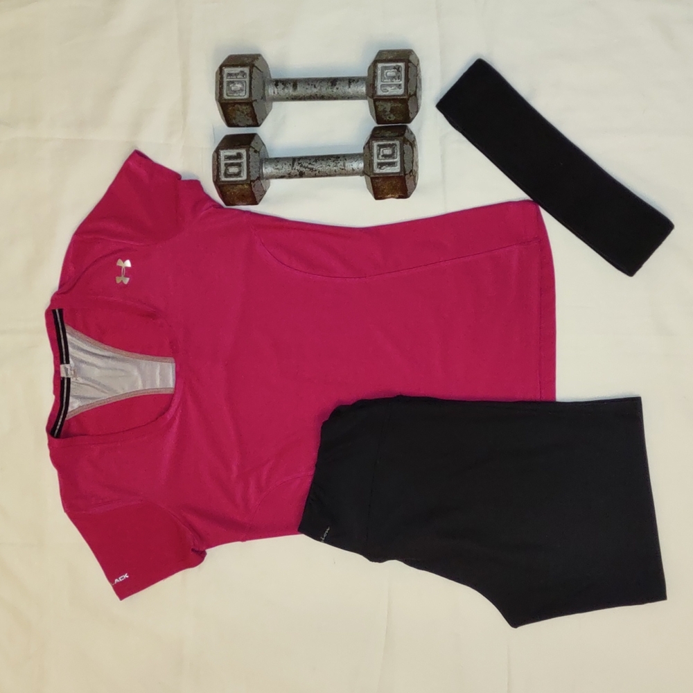 Under armour heat gear workout top